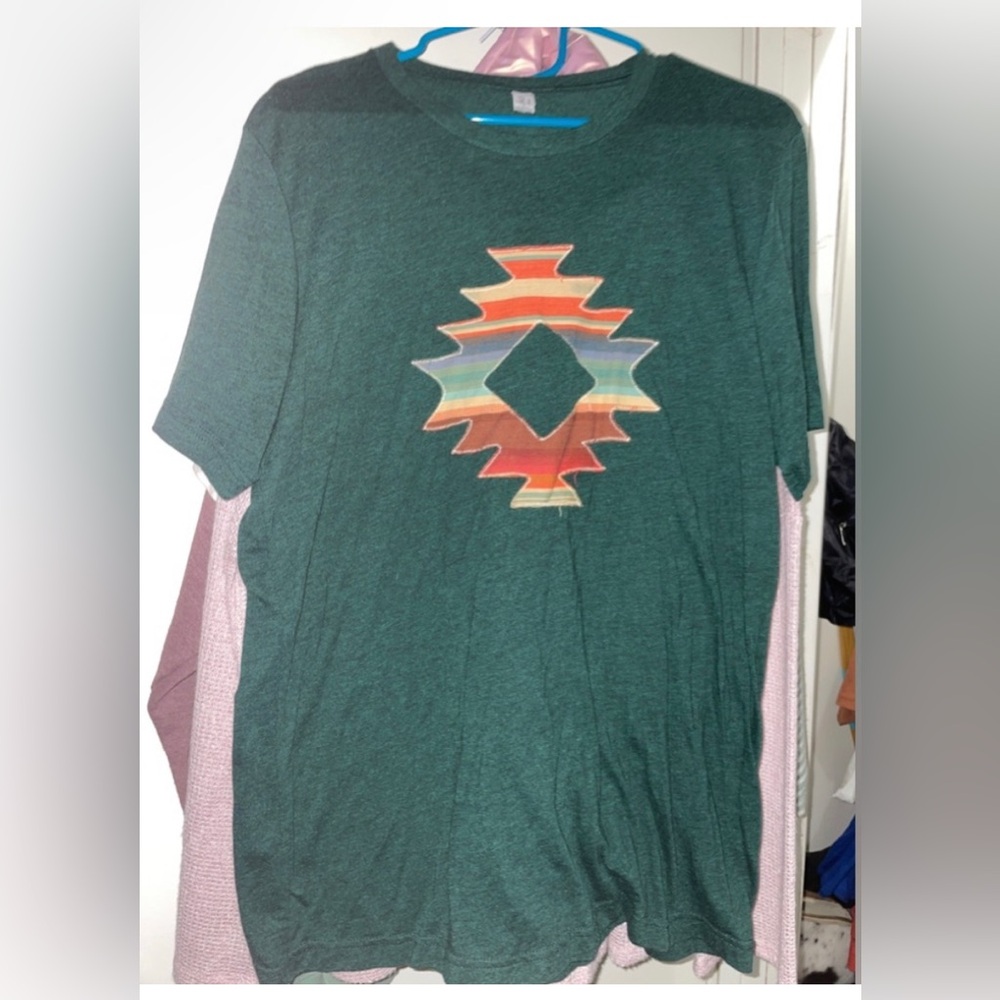 Womens large western design tshirts (2)